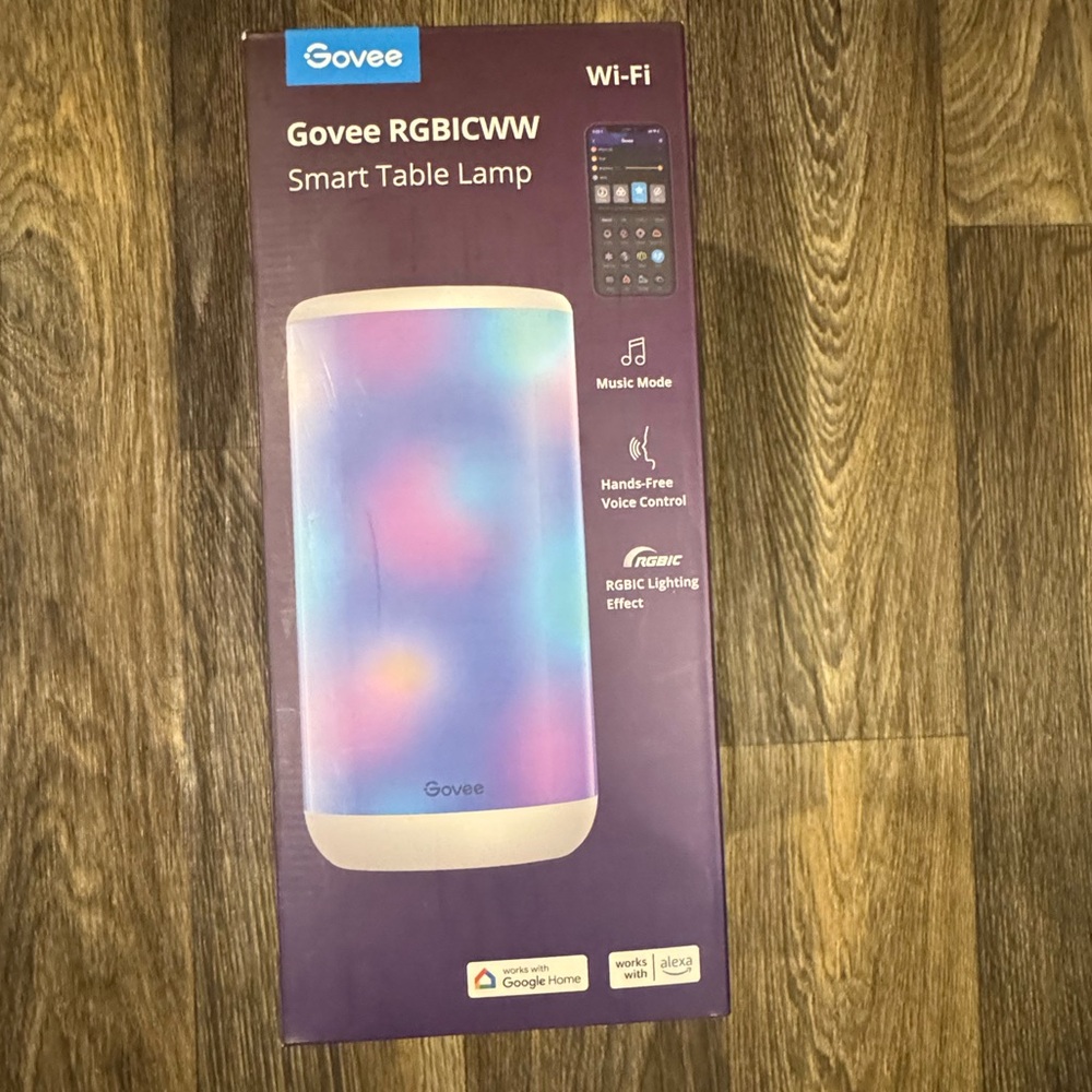 Govee RGBICWW Smart Table Lamp - White
